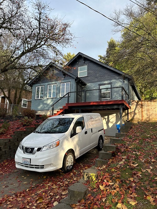 100 year old craftsman style home for Olympia inspection